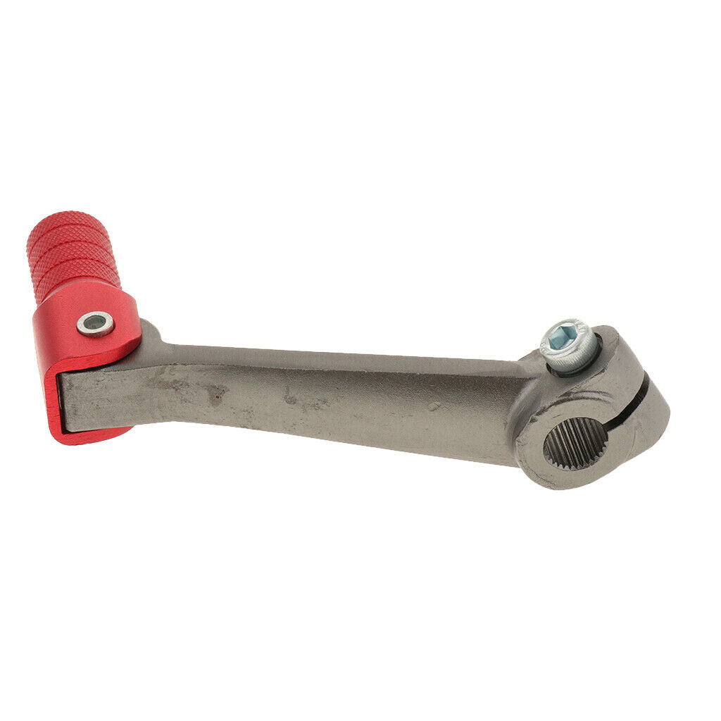 Aluminum Folding 11mm Short Gear Shifter Lever For 50 70 90 110cc