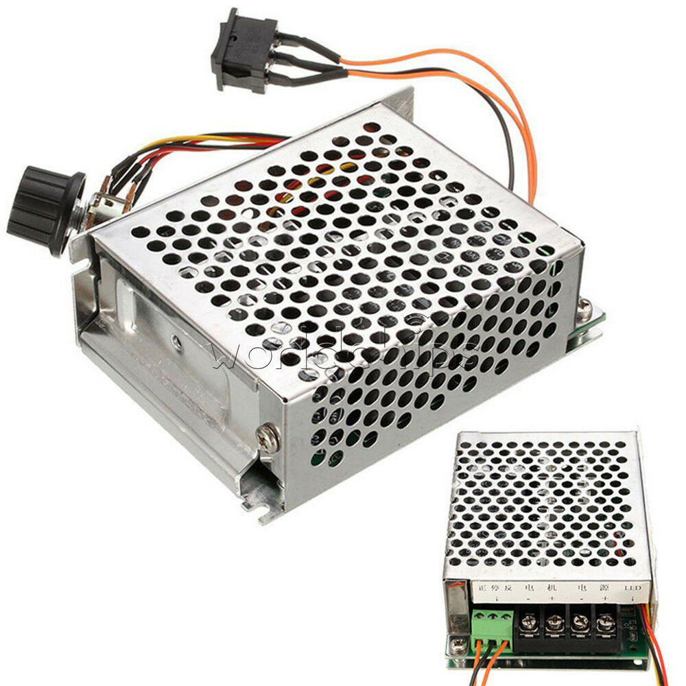 DC 10-50V PWM Motor Speed Control Controller CW CCW Reversible Pulse Driver 40A