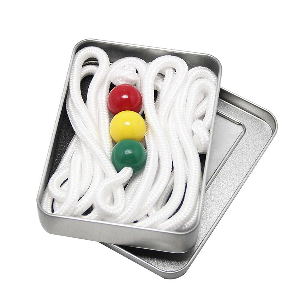 3X  String with 3 Pcs Beads Vision Convergence Training Tool