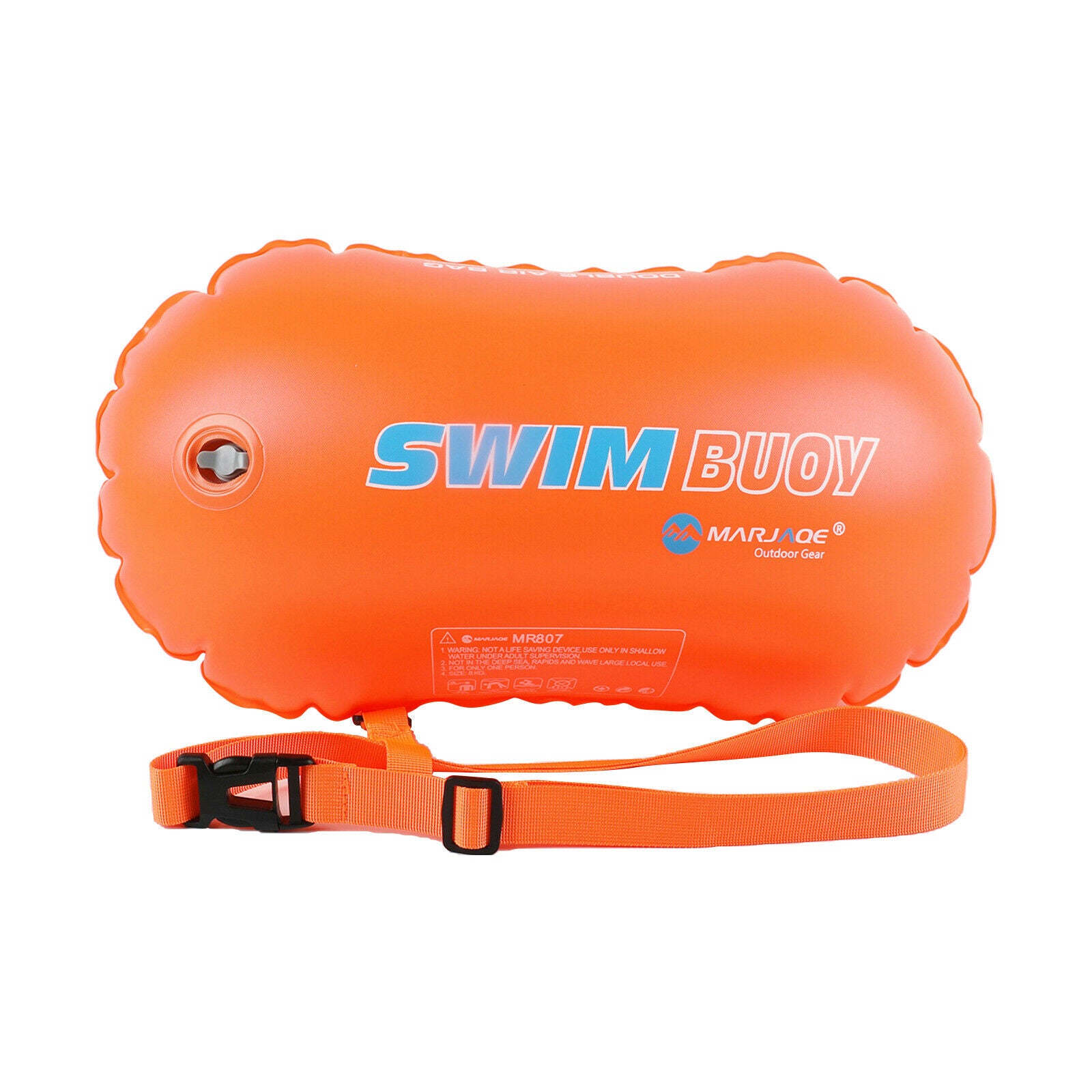 Visible PVC Swim Buoy Safety Float Swim Bubble Tow Open Water Swimmers