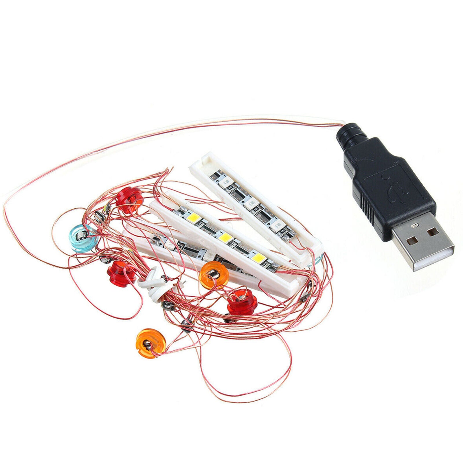 42111 Technic Doms For Dodge Charger Bricks USB LED Light Lighting Kit