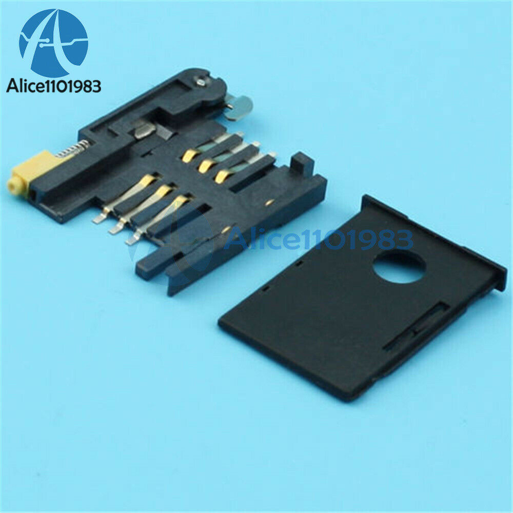 Drawer SIM Card Socket For SIM900 SIM908 Series GSM / GPRS Transmission Module
