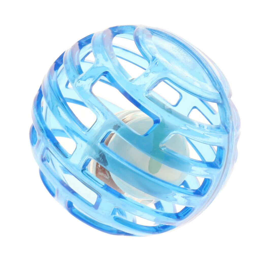 3 pcs Training Dog Pet Chew Balls Durable Interactive Ball LED Lighting+Bell