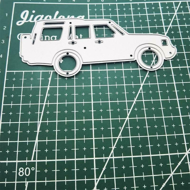 Car Metal Cutting Dies Stencil DIY Scrapbooking Album Paper Card Template Mold