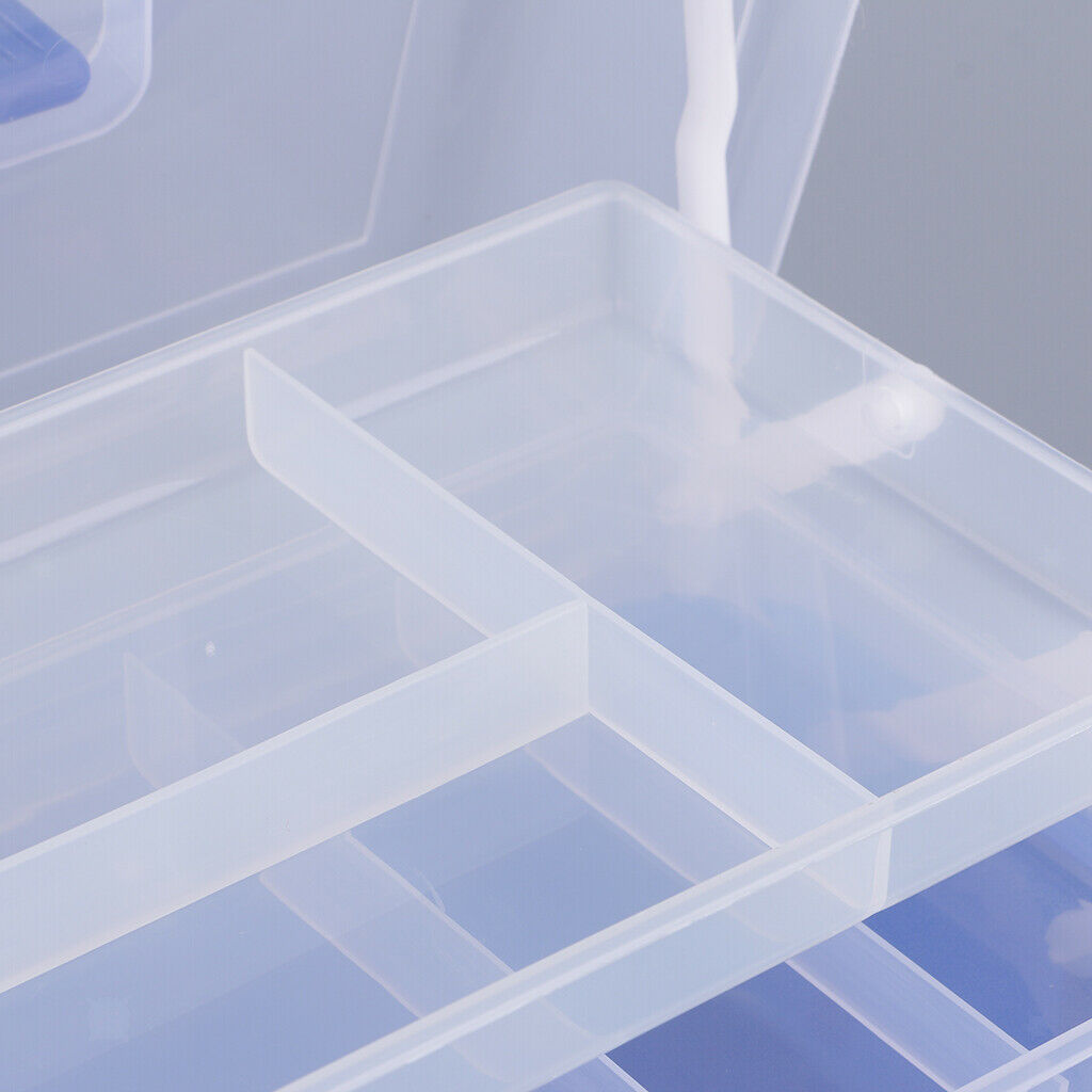 Multi Purpose Plastic Art Supply Tool Box Hobby Craft Storage Case Container