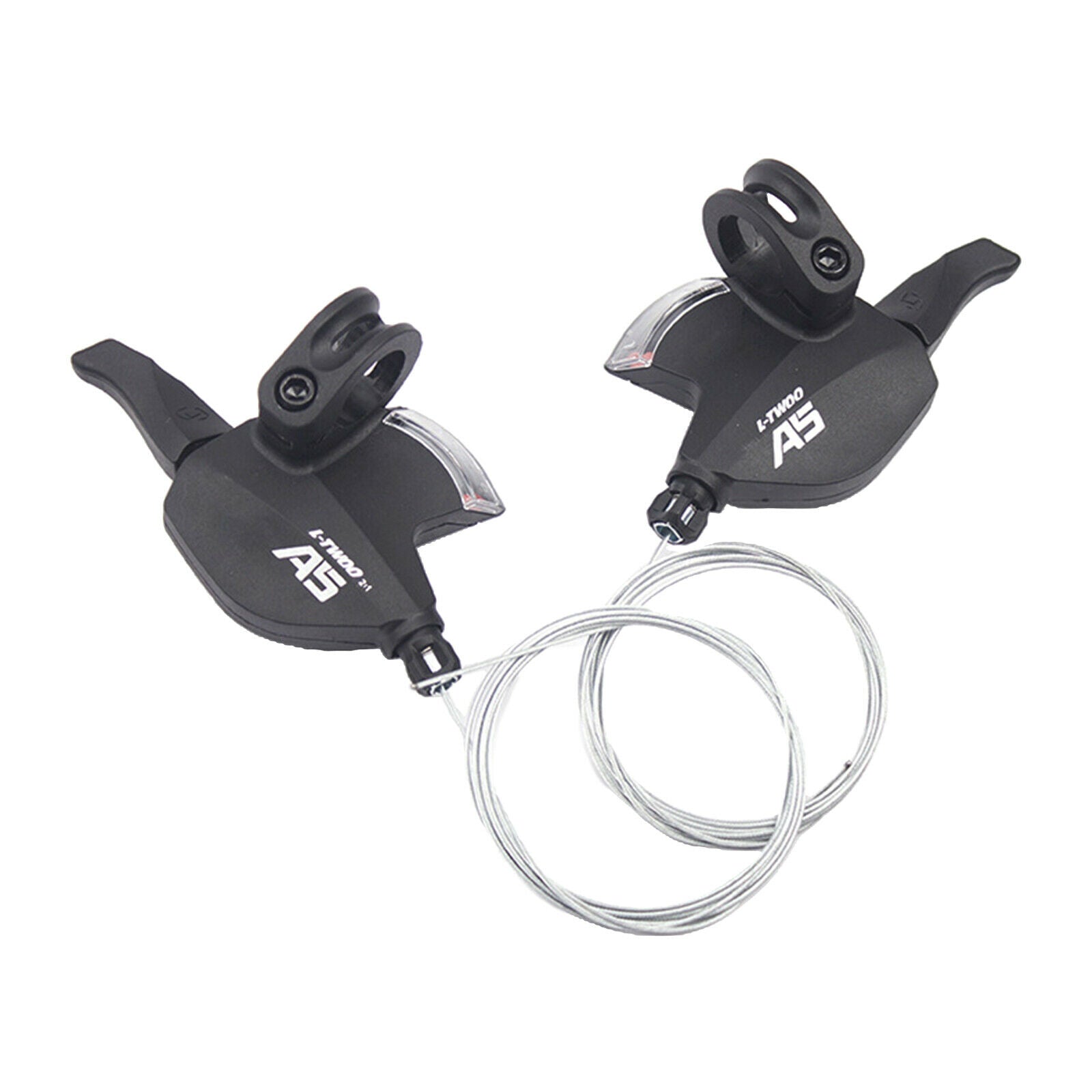 3L&8R Speed Bike Thumb Shifters Left Right Gear Shift Levers with Cables