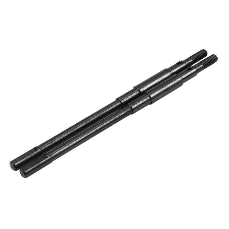 2X(1/10 RC Cler Metal Steel Front Rear Axle CVD Drive Shafts For Axial SCX1M3U5)