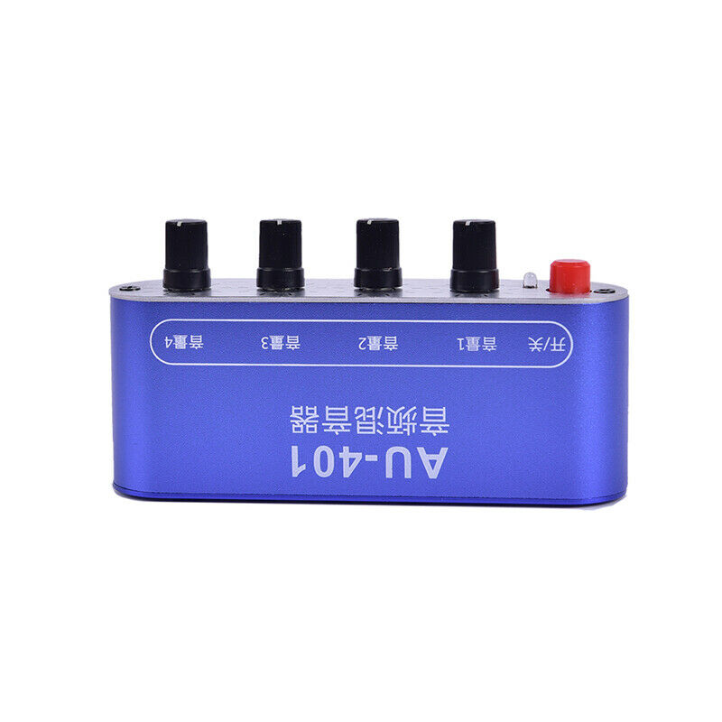 Stereo Mixer Individually Controls Board DIY Headphones Amplifier Case DDD