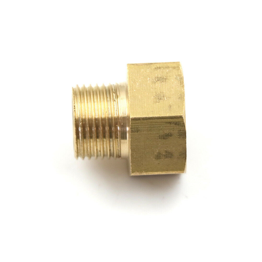 1/2" BSP Female x 3/8" BSP Male Thread Connection Brass Pipe Fitting Adapt.l8
