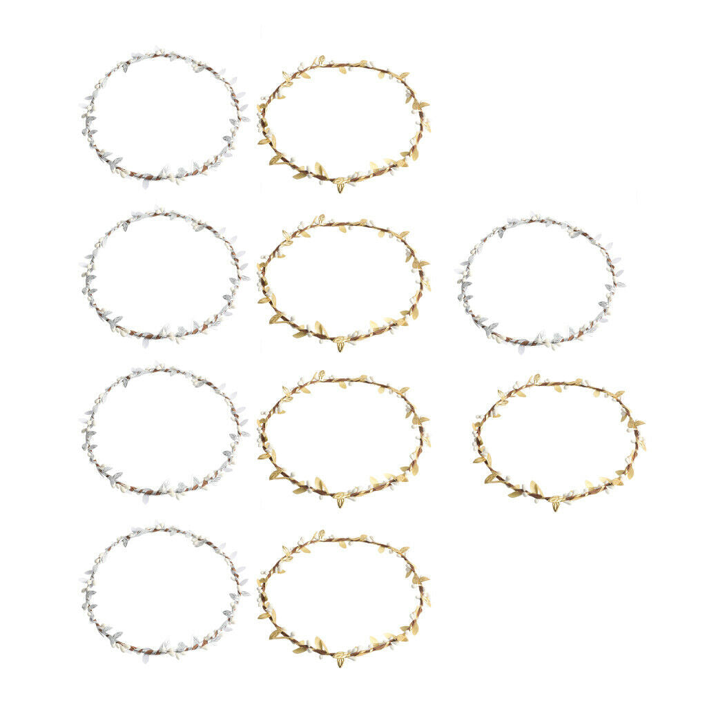 DIY Flower Wreath Headband Bride Bridesmaid Headwear Decorate Wedding Party