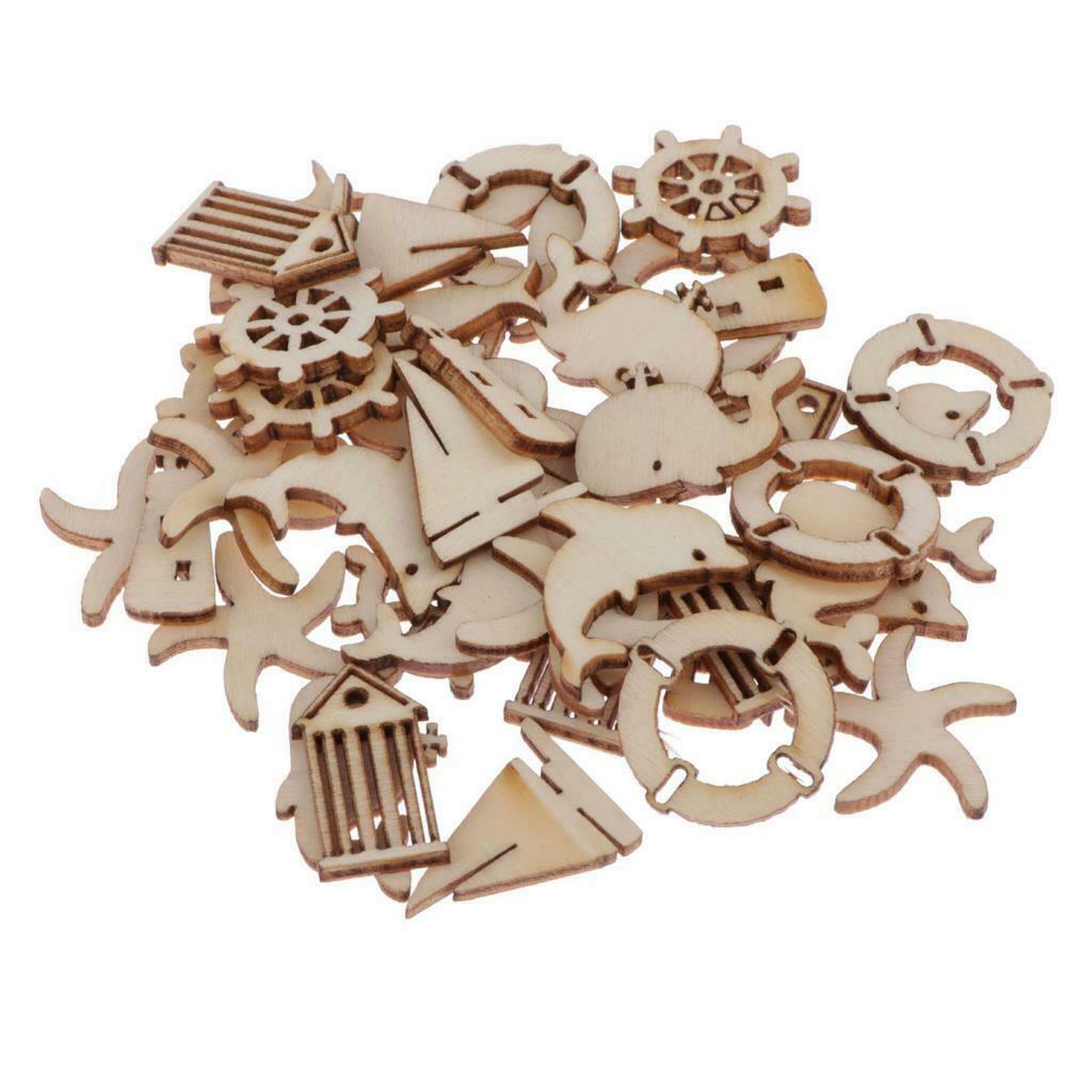 100 pieces wooden molds wood ornament wood ornament hanging embellishments
