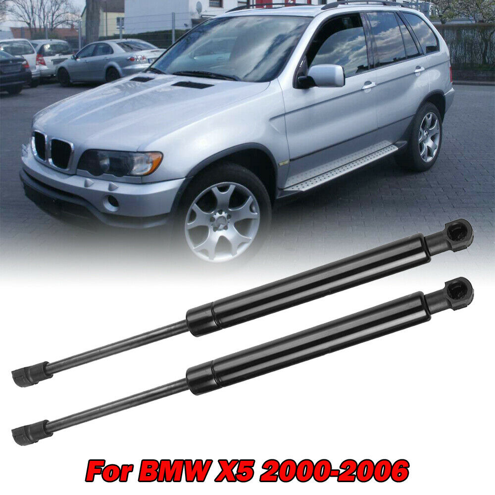 2Pcs Front Bonnet Hood Lift Support Shock Strut Spring for BMW E53 X5 2000-2006