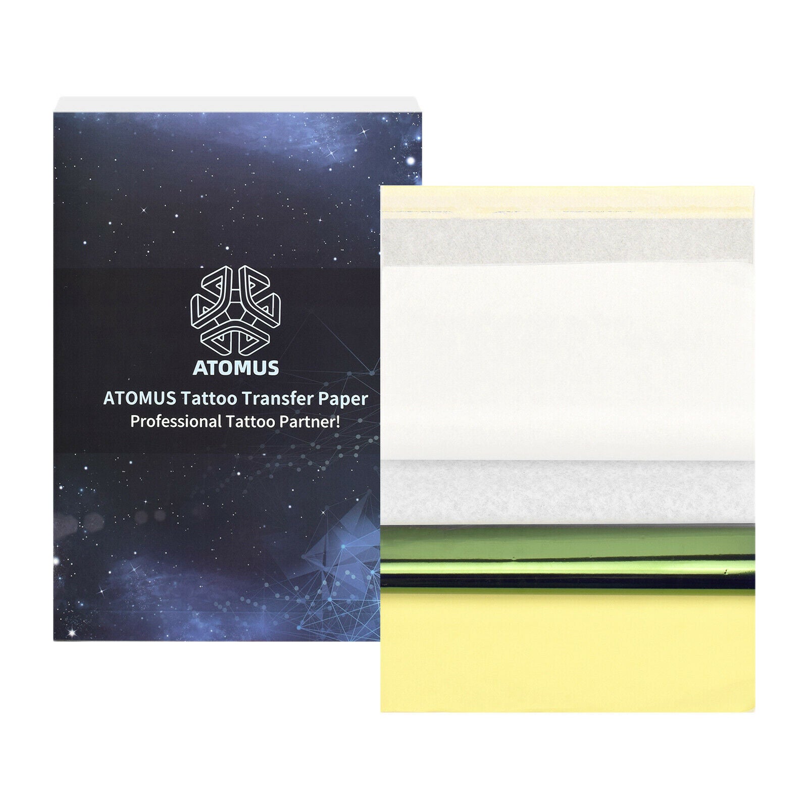 100x Tattoo Transfer Paper Spirit Thermal Tracing Paper Copier for Tattooing