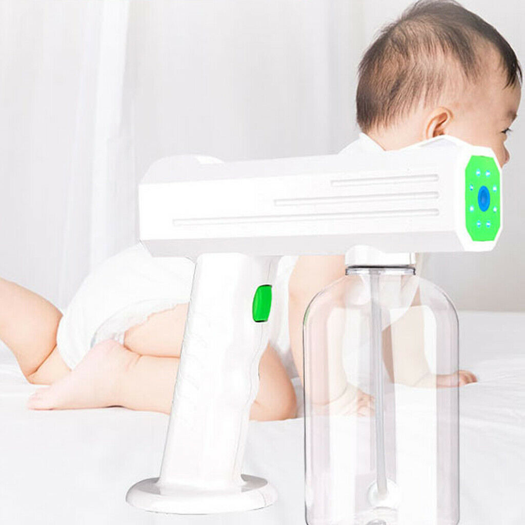 Cordless Electric Nano Disinfectant Sanitizer 480ml Spray Gun USB Charging