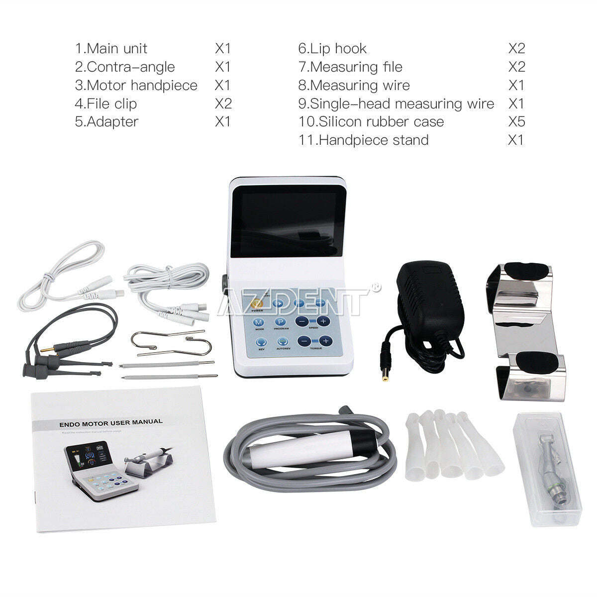Dental OLED Electric EndoMotor Treatment 4working Mode with Root Canal Measuring