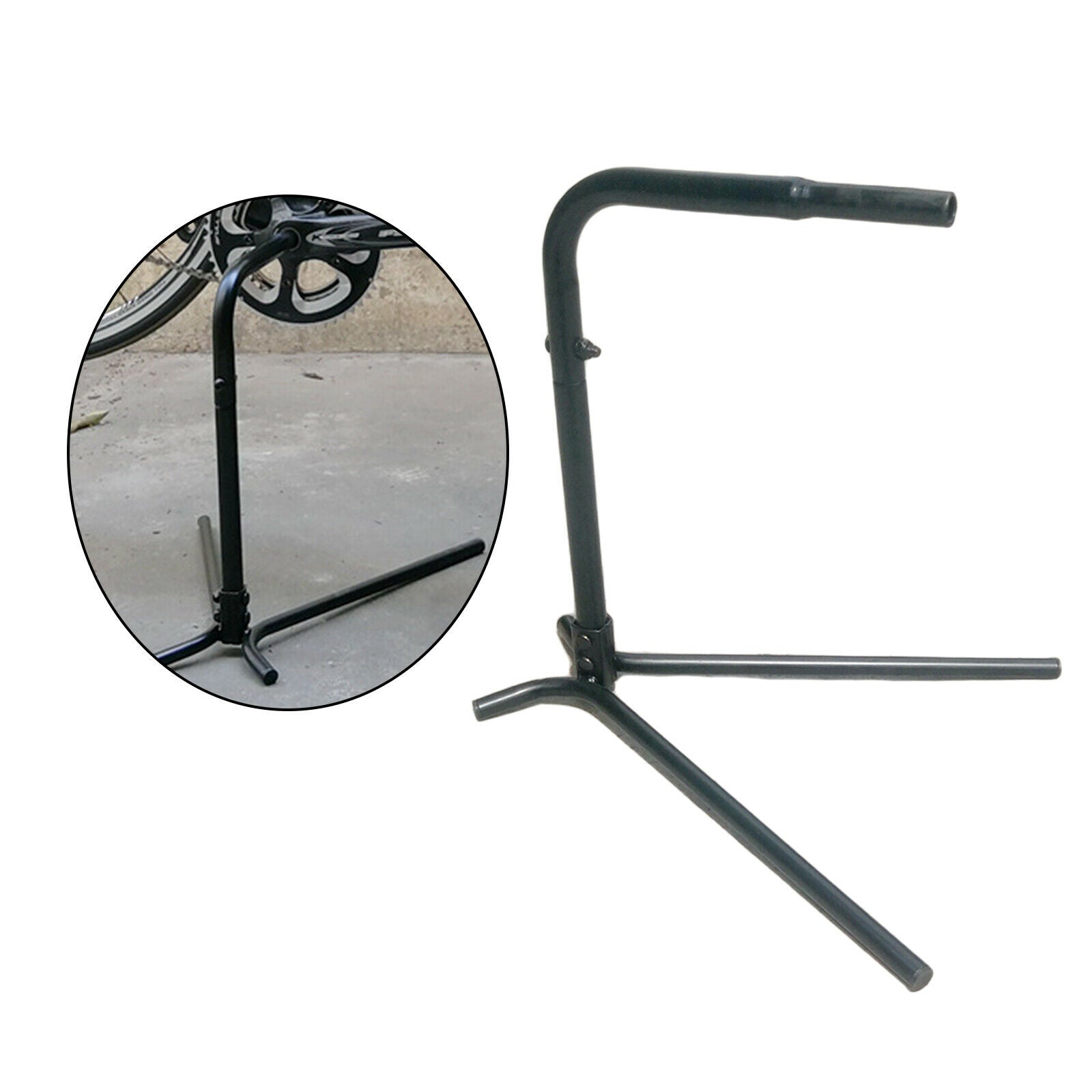 Bike Wheel Hub Display Parking Floor Stand Rack MTB Road Maintenance Repair