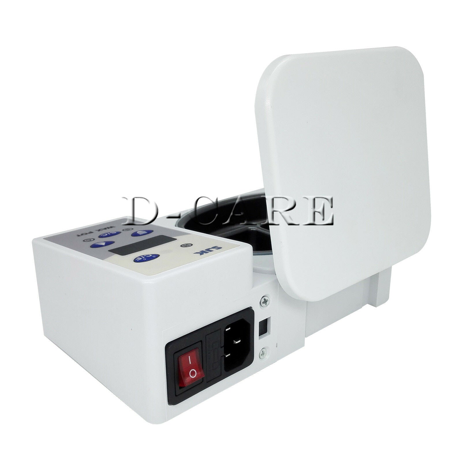 Dental Digital Wax Heater 4-well Pot Dental Lab Equipment for Melting 110V DC