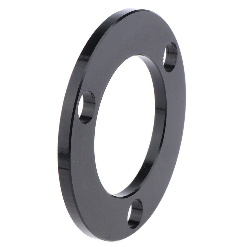3 Bolt Aluminium Motorcycle Hub Spacer Brake Disc Rotor for Electric Bike Black