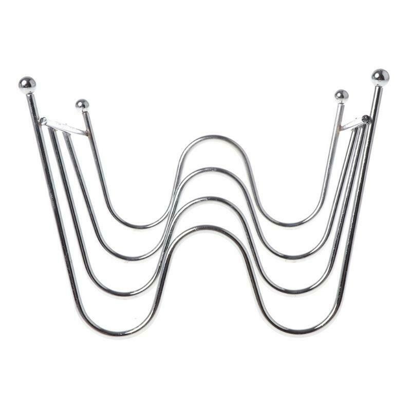 Three-Layer Metal Pot Lid Rack Cutting Board Shelf Dish Holder Kitchen Organizer