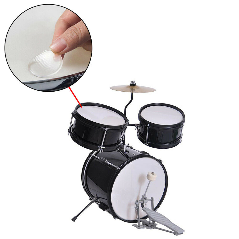6X Drum mute pad silicon gel muffler percussion instrument silencer practice.DD