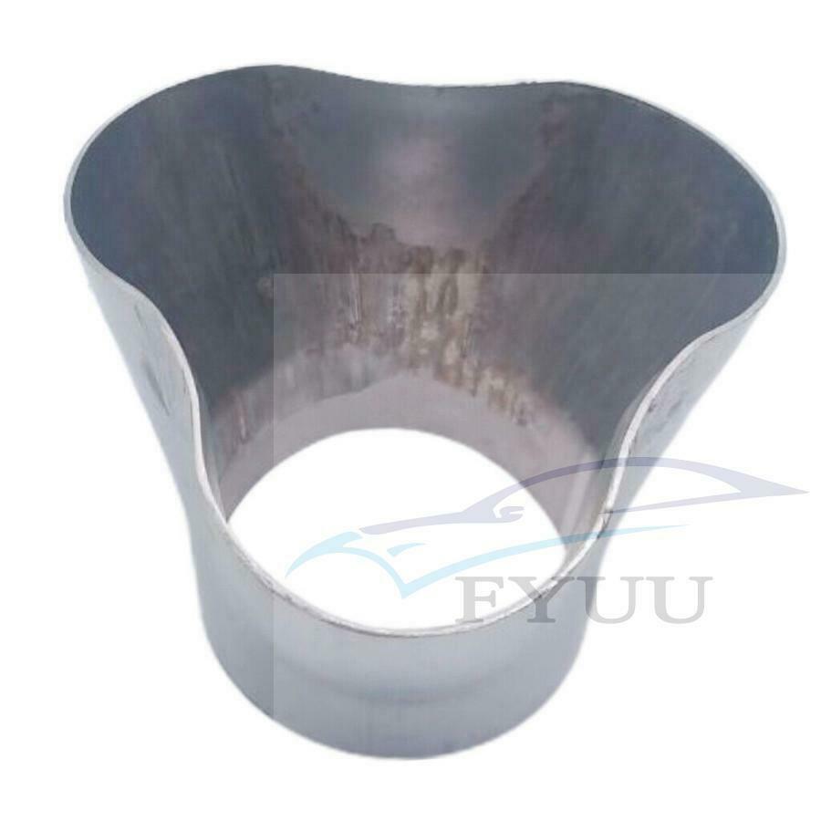 1 x 1-3/4"-3 into 1 Exhaust Header Collector Stainless Steel (45mm-60mm)