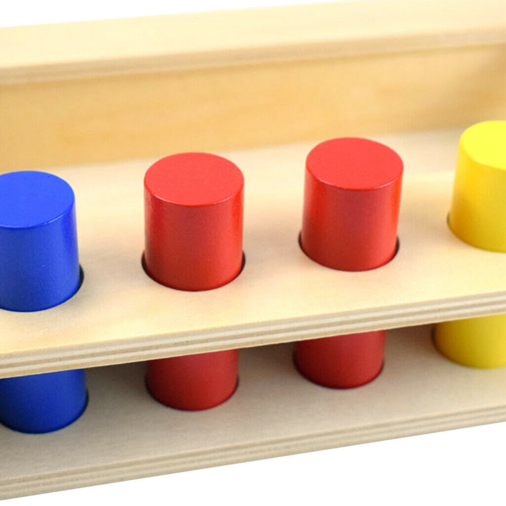 Montessori Imbucare Peg Box for Toddler 1 2 3 Year Old Christmas Present