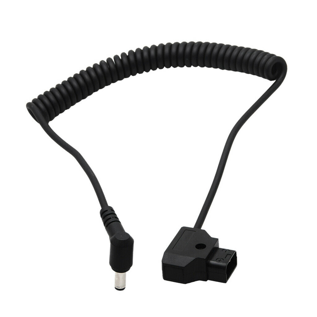 Male D-Tap P-Tap to DC Adapter Power Cable for Anton Bauer Battery Plate