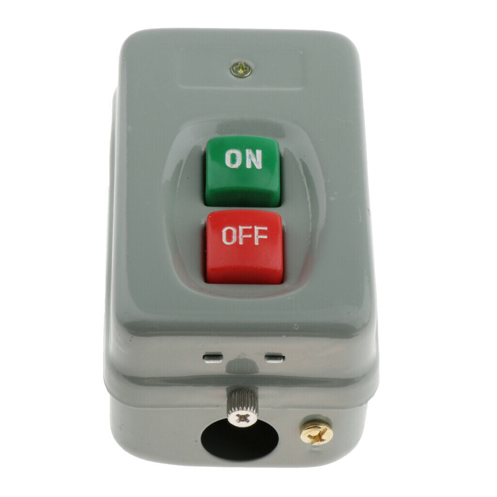 Electric Control KH305 15A Waterproof Start Stop Power Push Button Switch