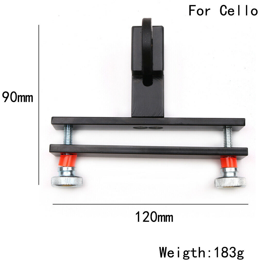 Luthier Cello Tool Bridge Redressal Fitting Tool DIY Kits Accessory Black