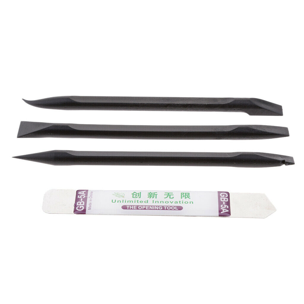 Anti-static metal crowbar with 3pcs Pry spudger opening repair