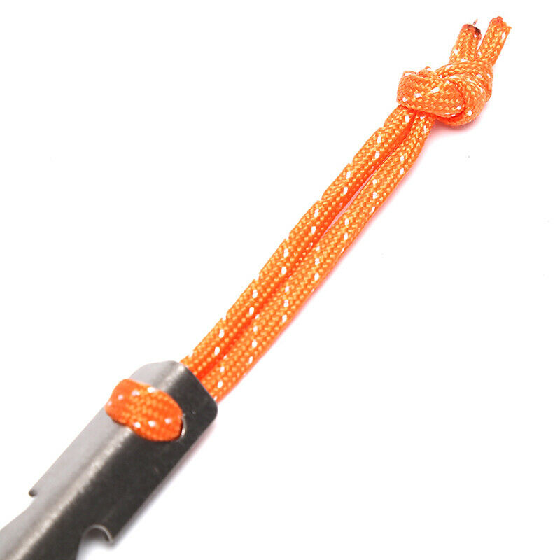 Titanium Tent Peg V Shape Outdoor Camping Tent Nail Titanium Tent stake .l8