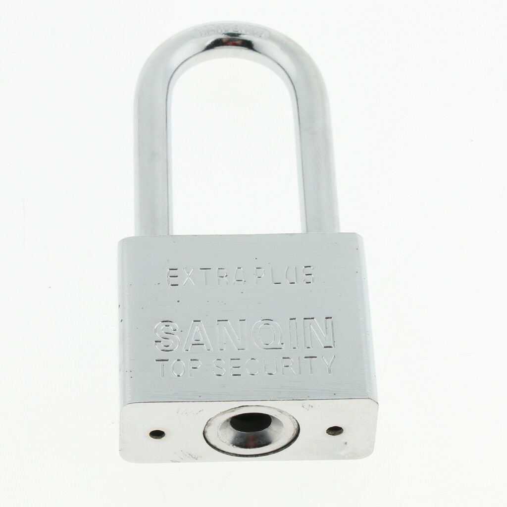 Metal Padlock Lock Security Padlock Long Short Shackle, Anti-Rust 40x85mm