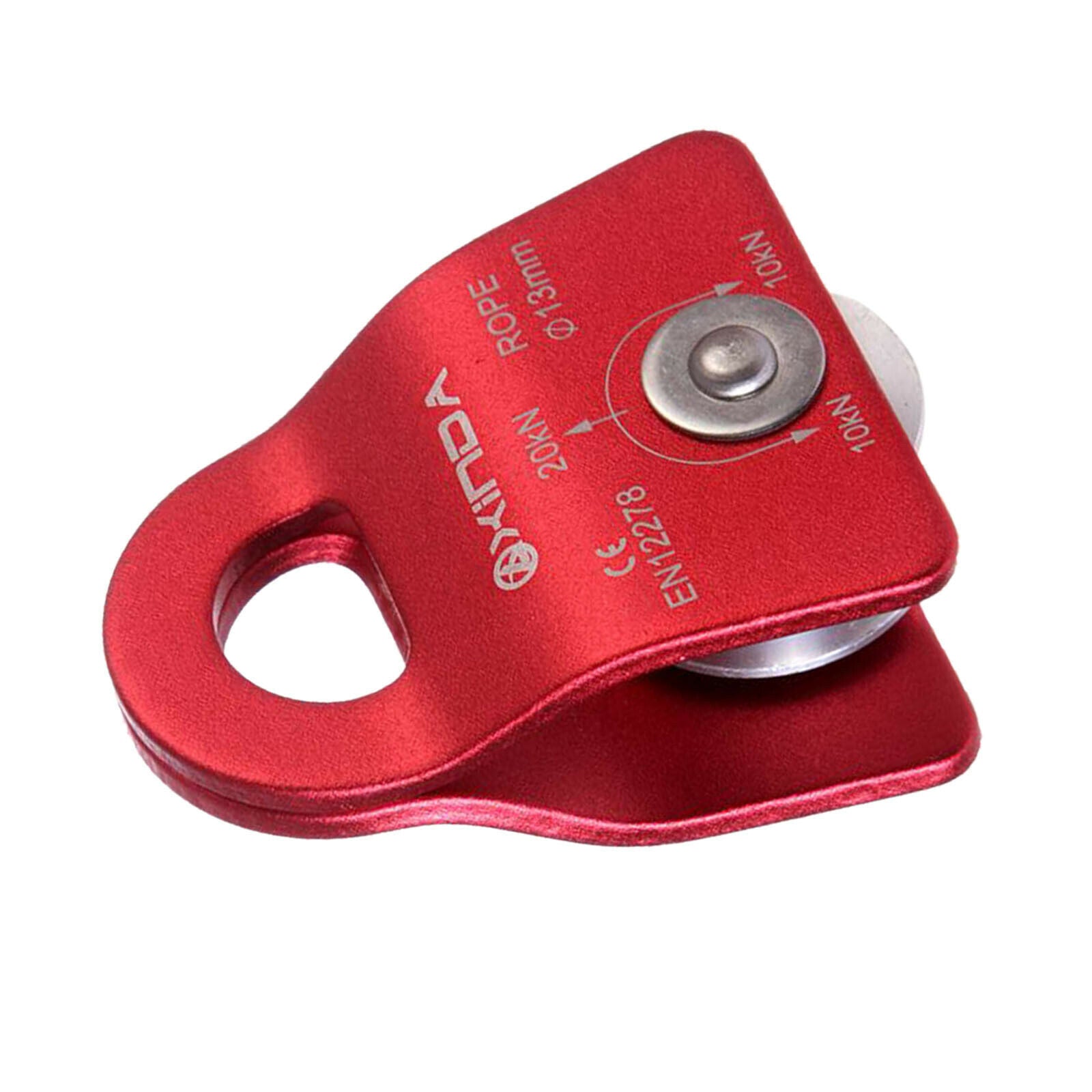 20KN Outdoor Pulley for Rock Arborist Tree Climbing Mountaineering Rigging