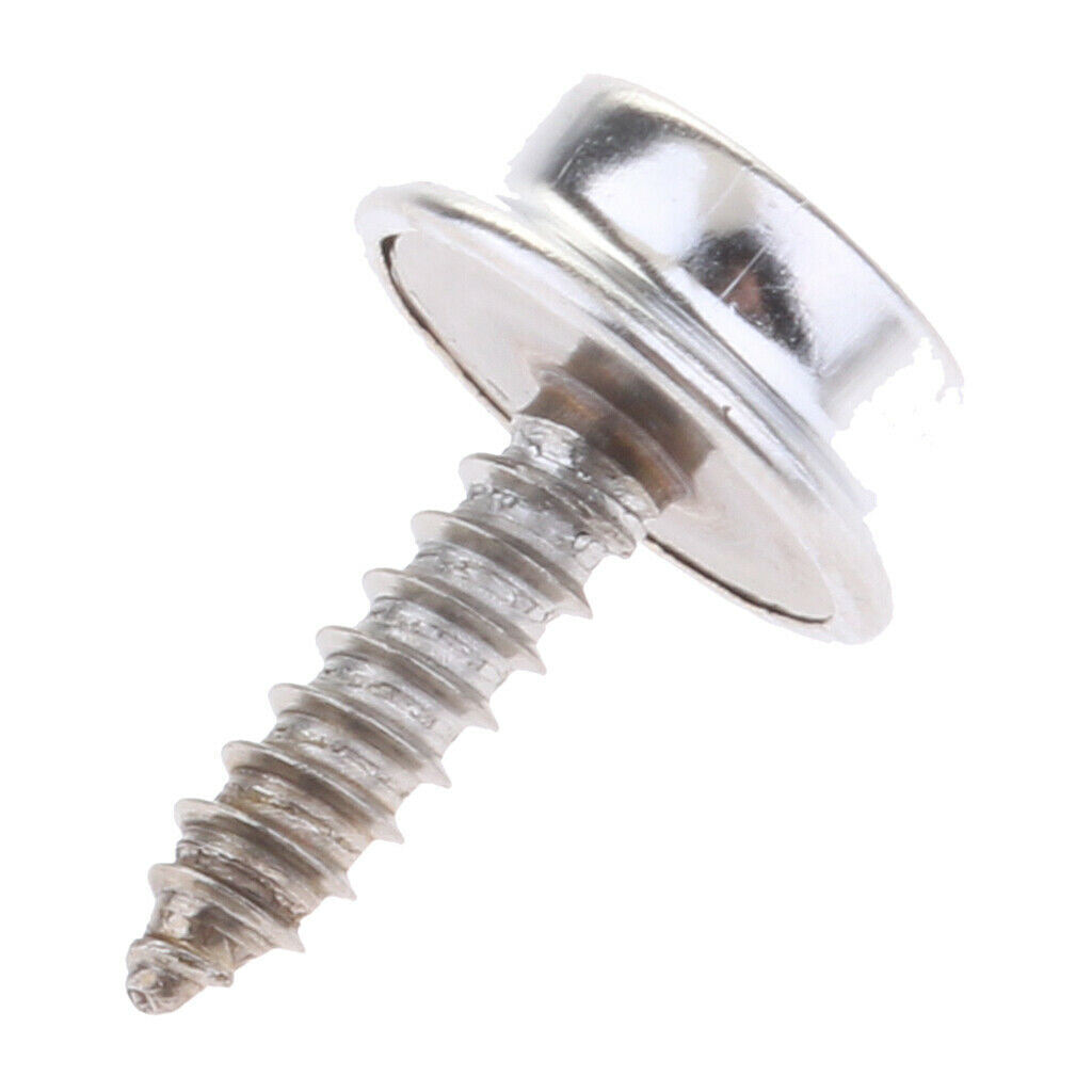 63Pcs Boat Marine Canvas Snap Fastener Button Cover Socket & Screw 15mm