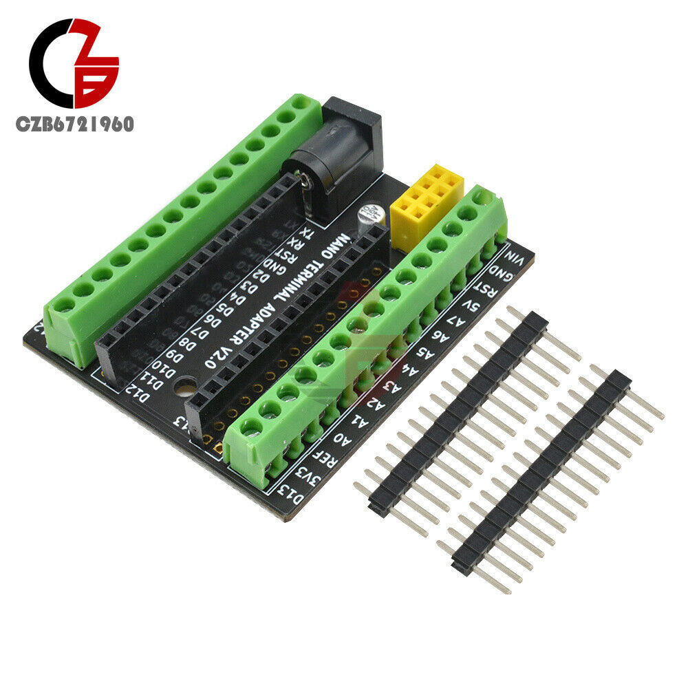 NRF2401+ Terminal Expansion Board Interface Compatible Nano V3.0 AVR DC Power