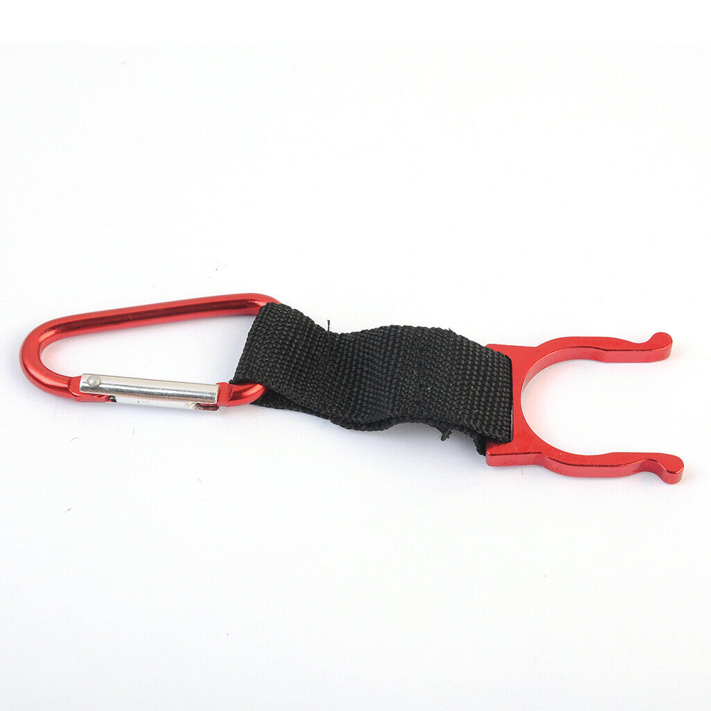 12pcs Water Bottle Clip Carabiner Carrier Hanger For Camping Hiking Backpack