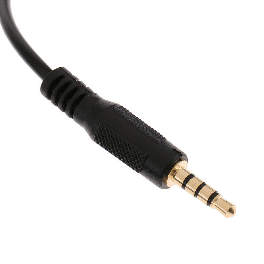 1x Headphone Microphone Extension Cable Jack 3.5mm Audio Extension Cable 6m