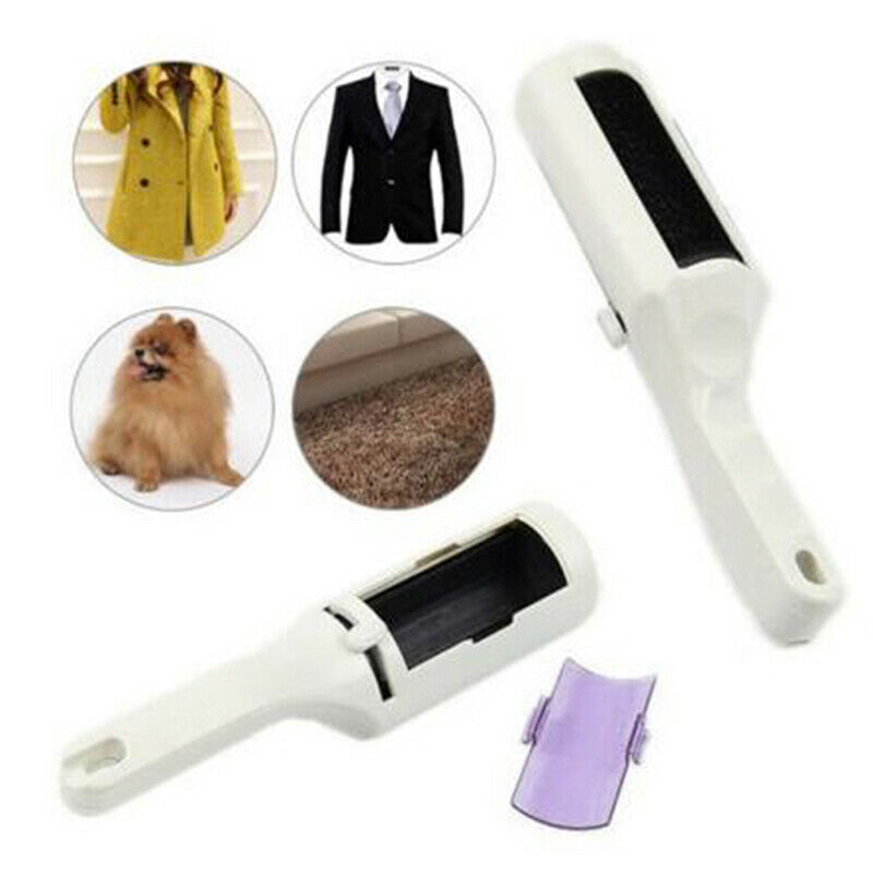 Static Clothing Dust Pets Hair Cleaner Remover Brush Suction Sweeper For .l8