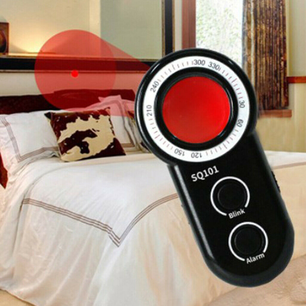 Camera Detector w/LED Lights Infrared Bug Detectors for Travel Hotels