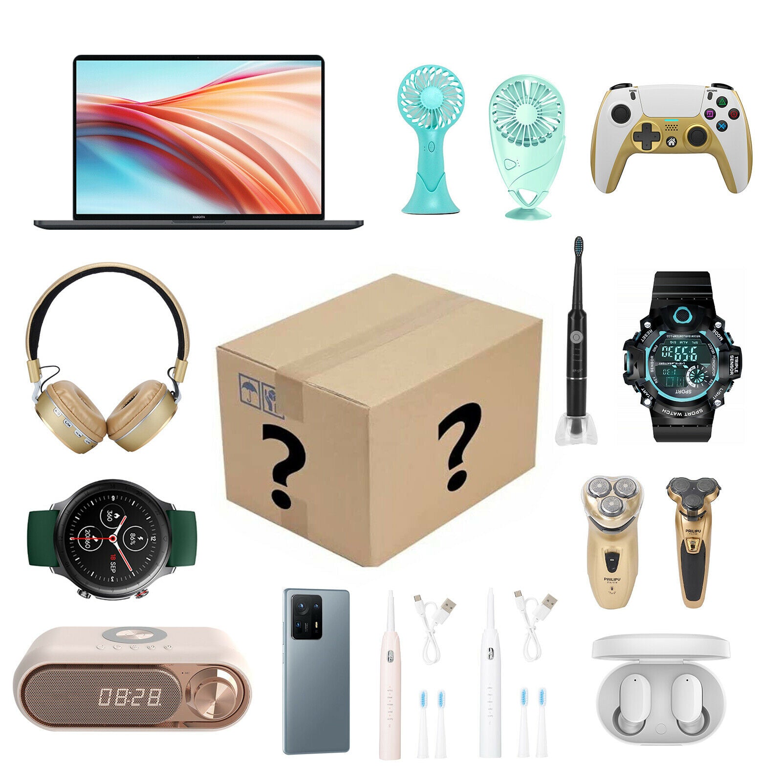 Lucky Box - Mystery Blind Box Electronic Best Gift for Holidays / Birthday