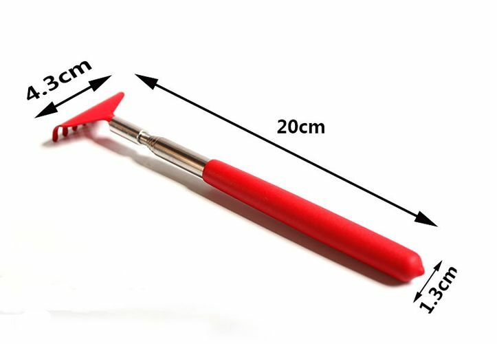 Extendable Stainless Steel Telescoping Back Scratcher Massager Extends 27" New
