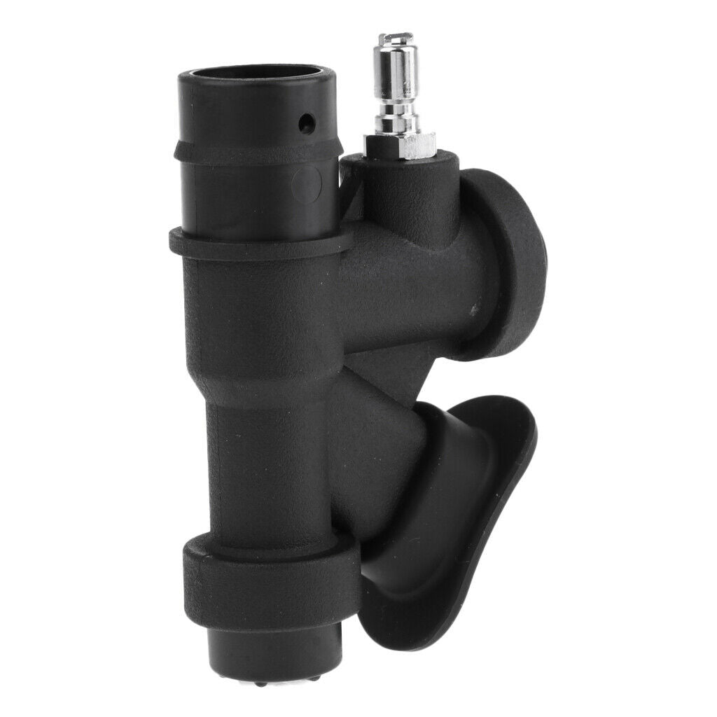 Scuba Diving BCD 45-Degree Oral Power Inflator - Universal fit - Quick and Easy