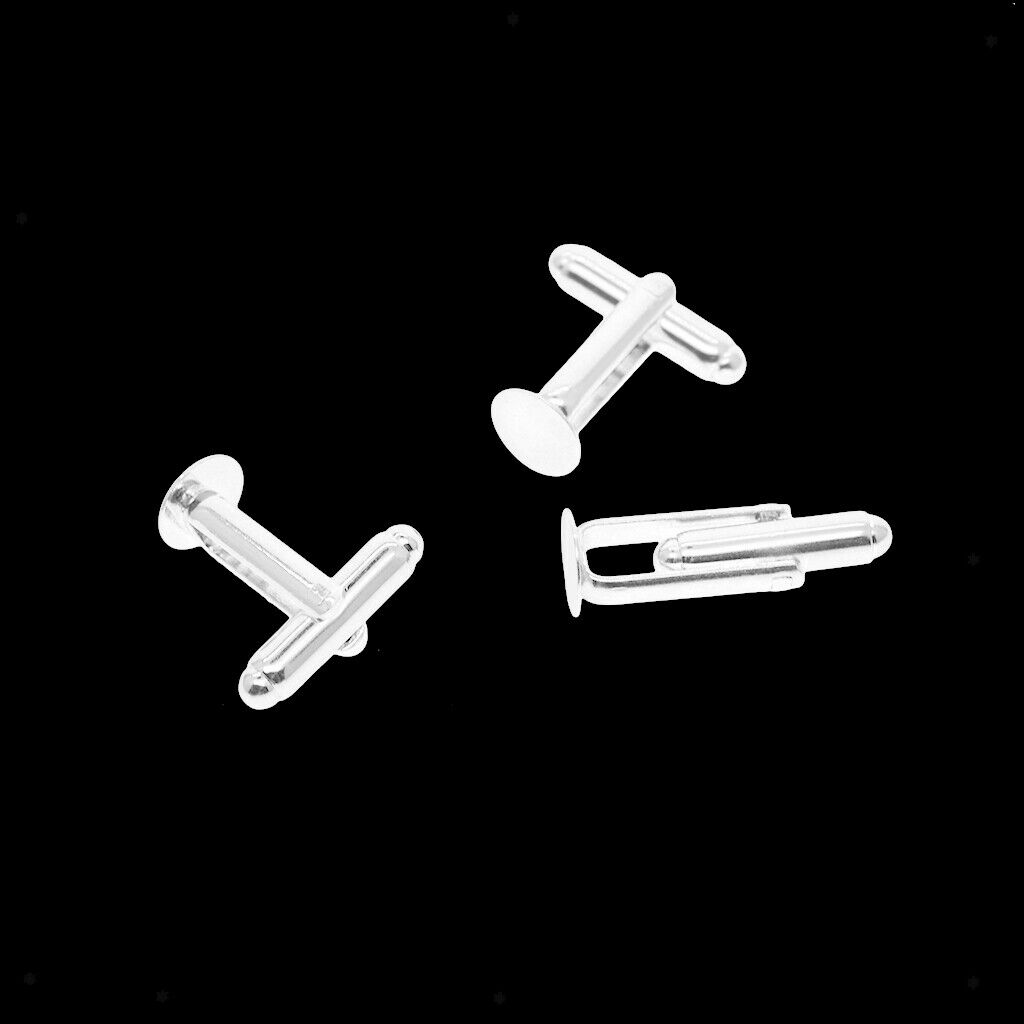 10 Pairs of Cufflink Findings Cufflink Blank Backs