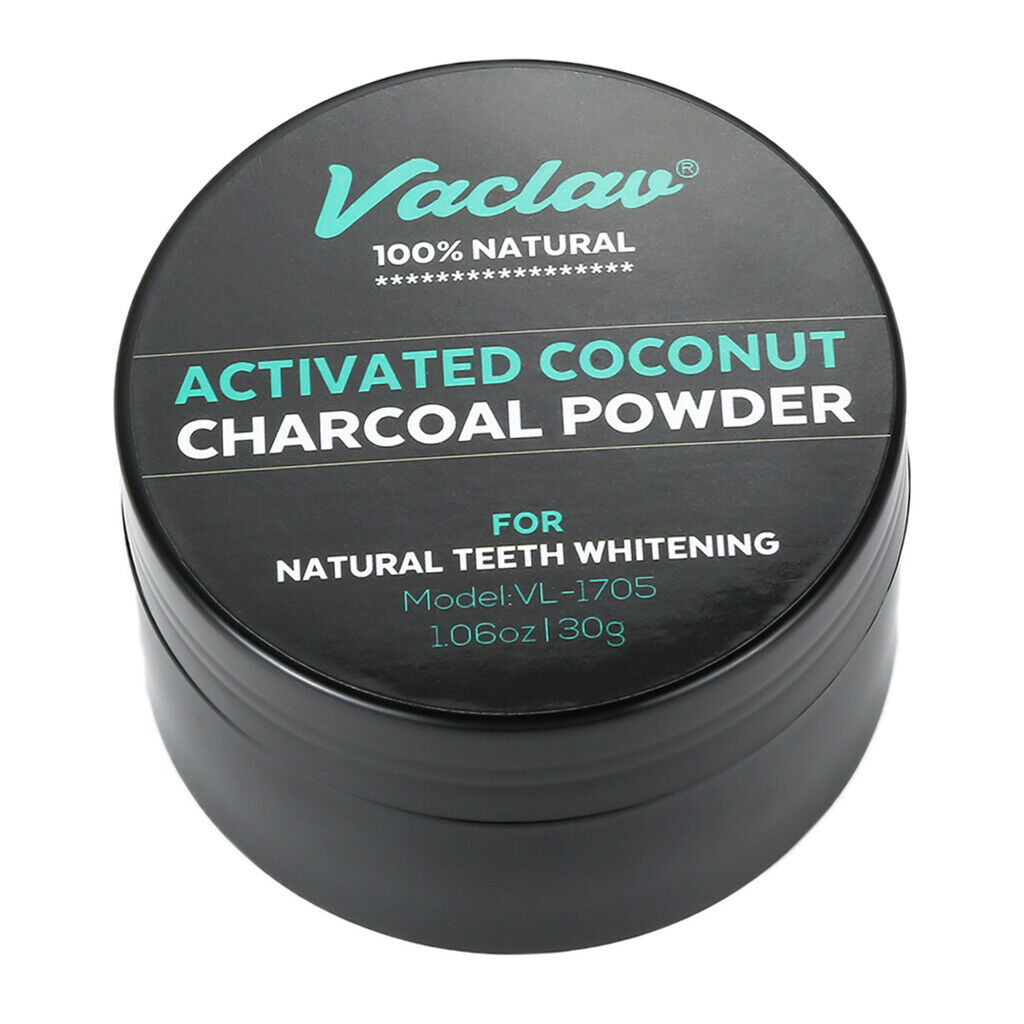 Natural Activated Charcoal Powder Stains Remover Coffee Tea Teeth Whitening