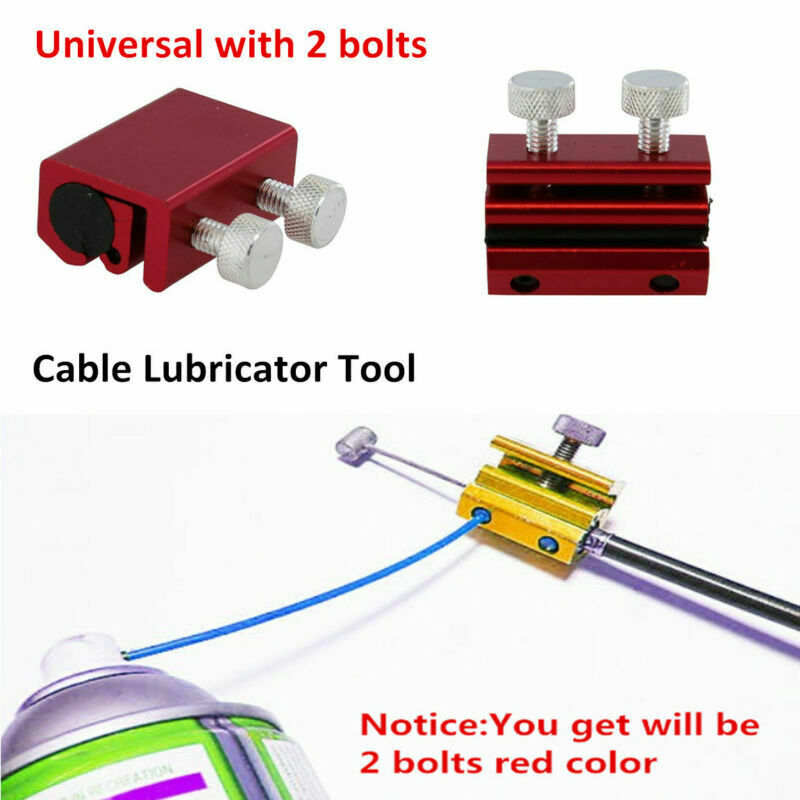Motorcycle Motorbike ATV Cable Lubricator Tools Brake Clutch Luber Oiler 2 bolts
