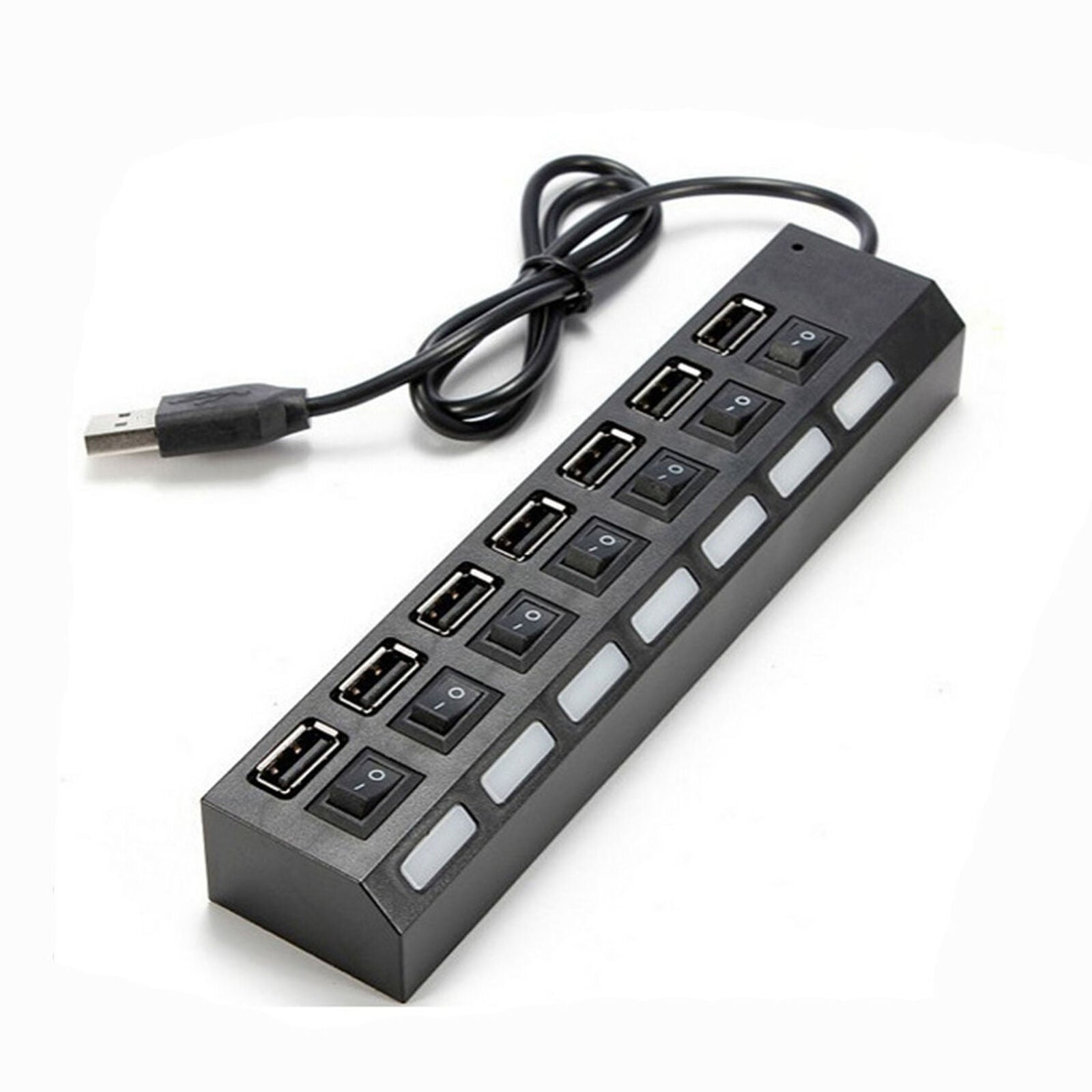 5V Battery Box + 7 Ports USB For LEGO installing LED Light Kit Sets Lighting