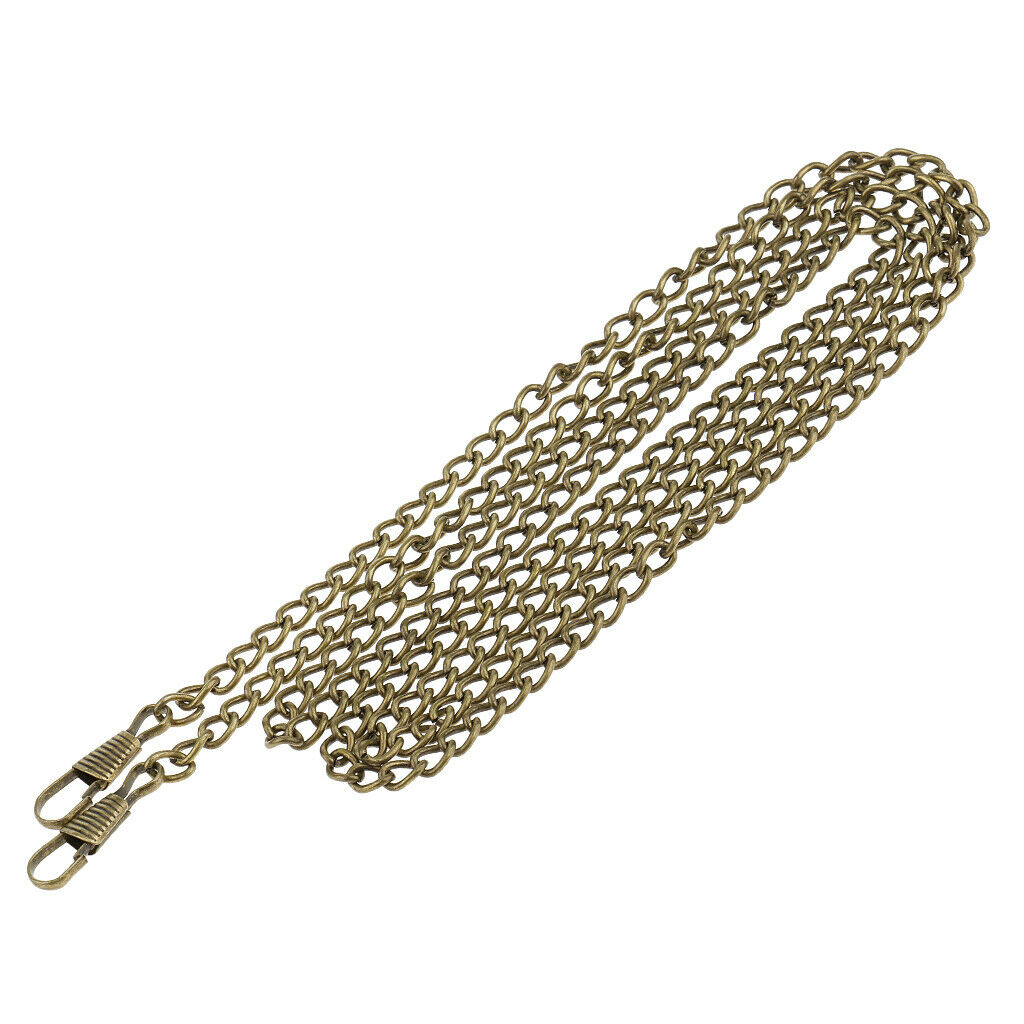 2PC Bag Chain Strap Replacement for Handbag Crossbody Bag Shoulder Bag 120cm