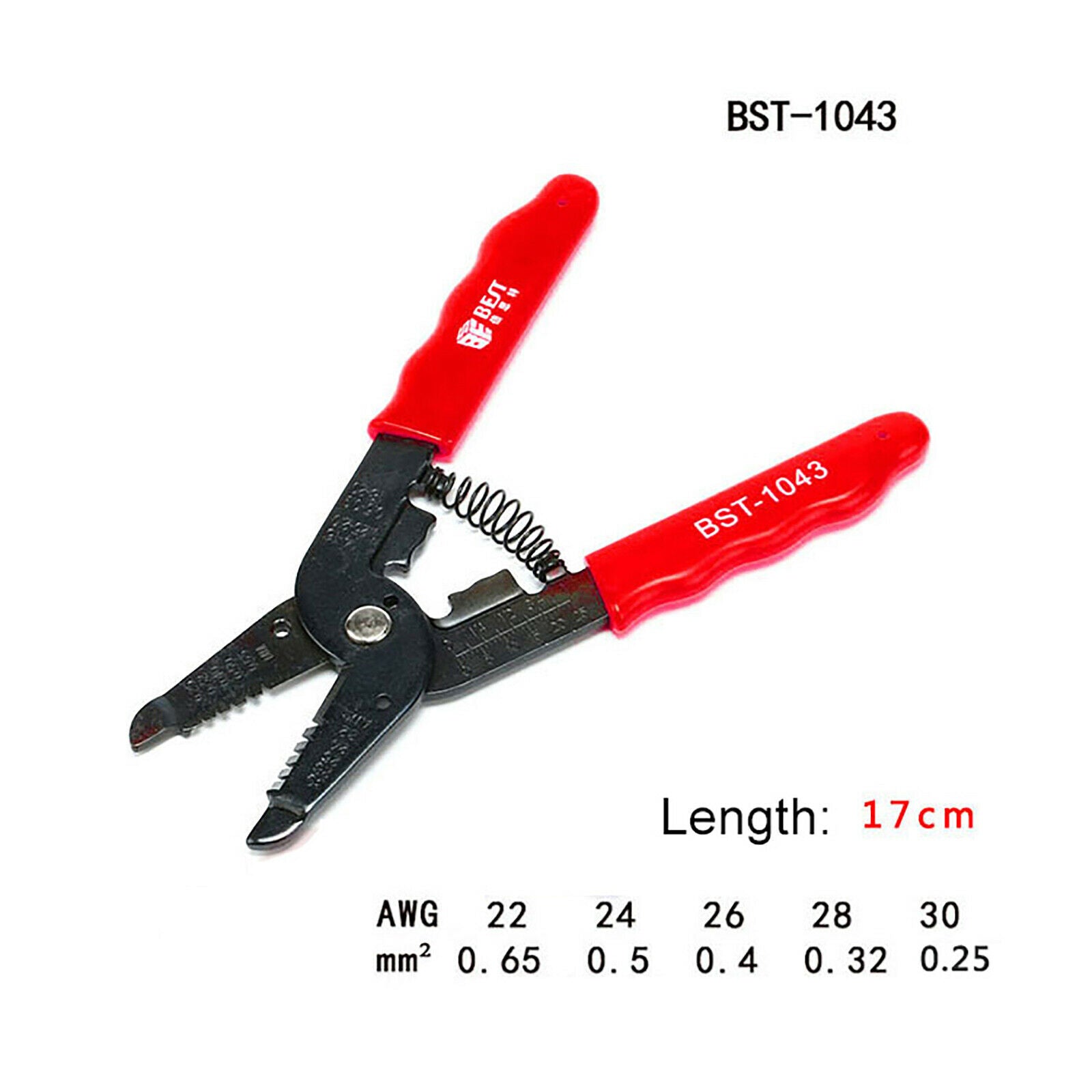 1Pcs BST-1043 Adjustable Multi-Tool Wire Stripper Cable Wire Crimper Tool Plier