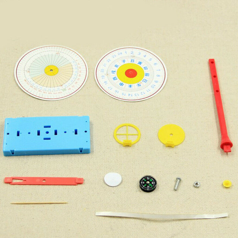 DIY Sun Height Measuring Instrument Children Learning Education Toys