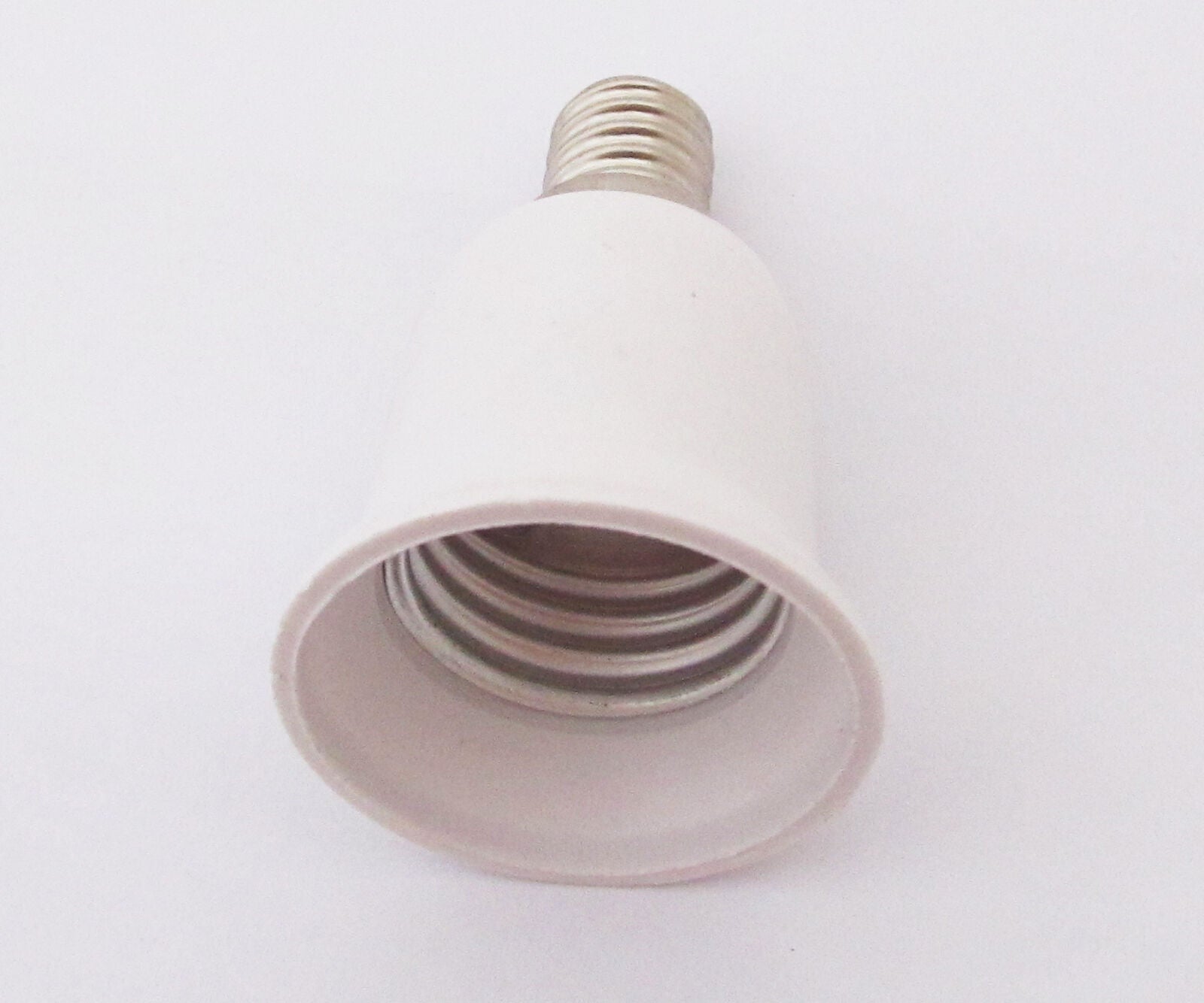 10pcs Base LED Light Bulb Adapter Holder Socket Converter E14 Male to E27 Female